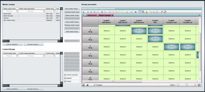 reçete matrix zenon scada reçete matrix zenon scada