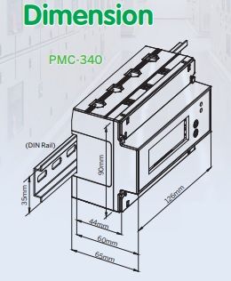 PMC340 3 Faz S�zme Saya� (Enerji Analiz�r�)