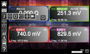 OX9102, 2x100 MHz �ZOLE Portatif Osiloskop
